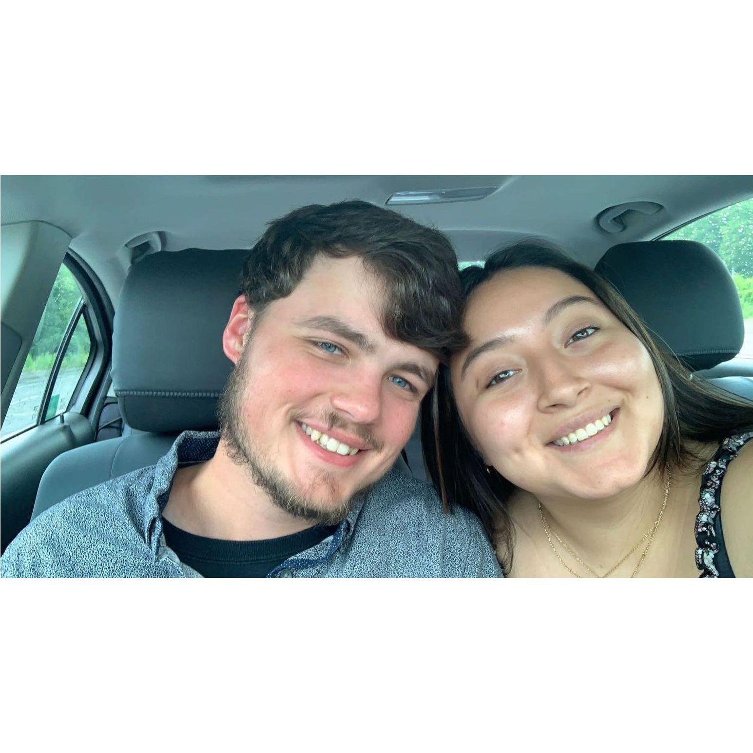 Our 2 year anniversary. 7.13.2022