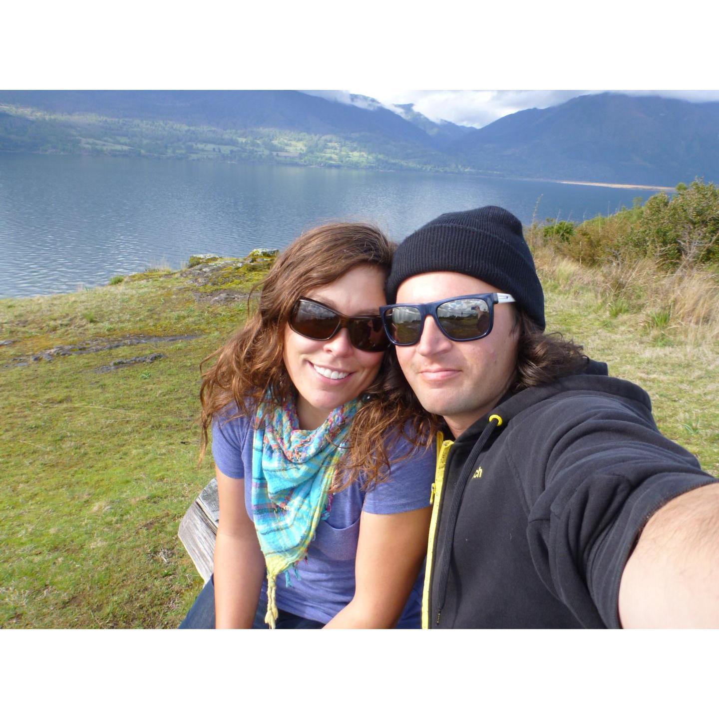 Pucón, Chile in 2011 when we first met.