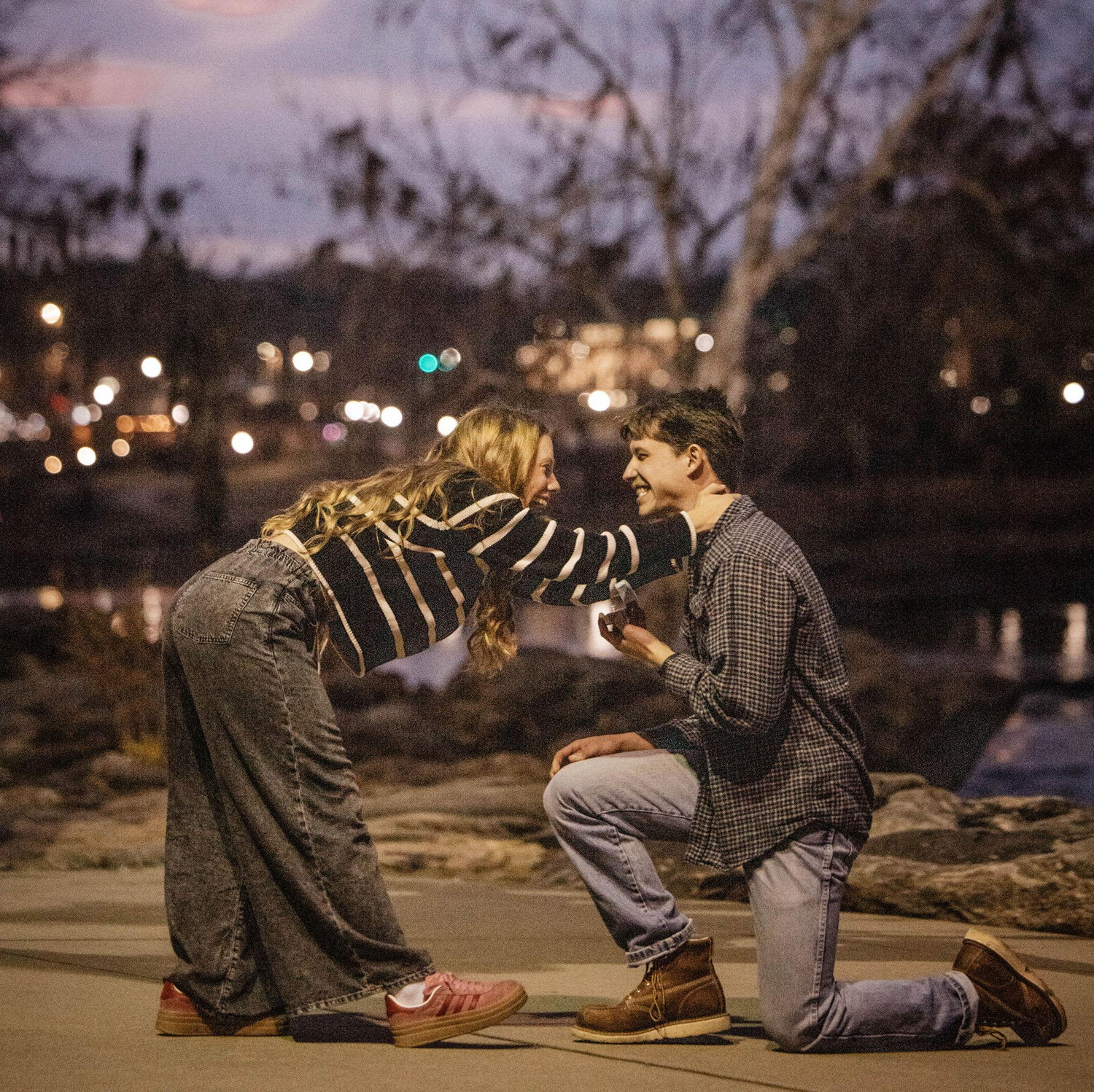 A sweet surprise and a lifetime of YES
