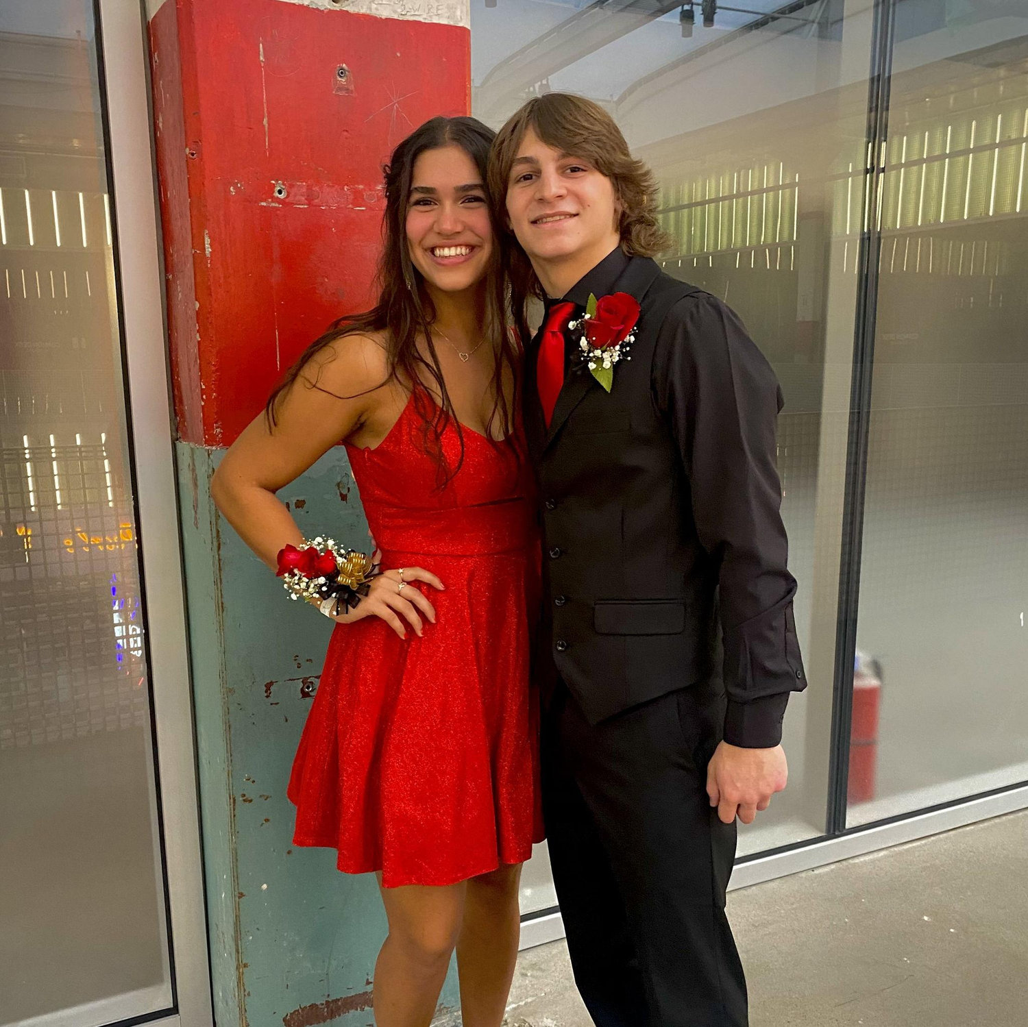our first homecoming dance - 2022