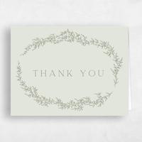 Green Wedding Thank You - Rhys Landscape