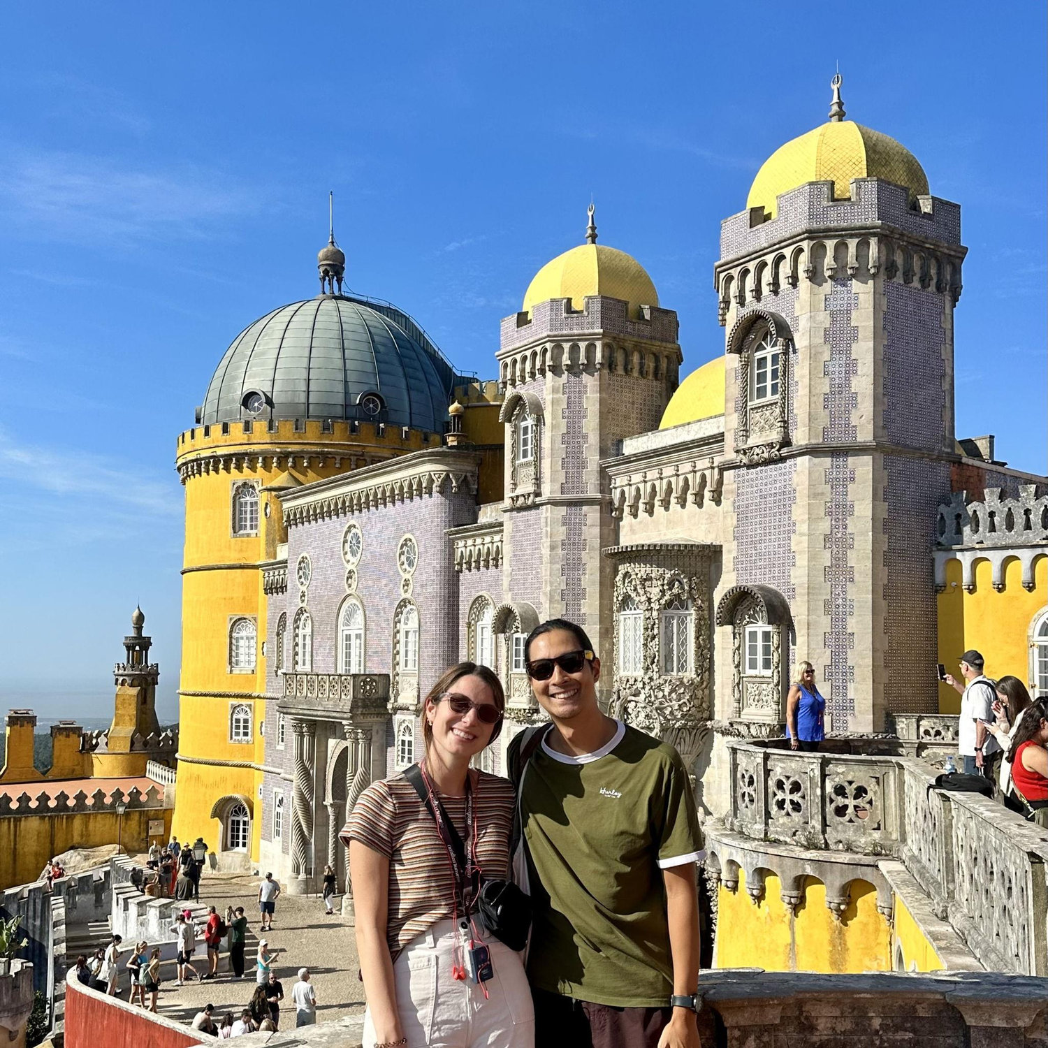 Visiting Sintra in Portugal, 2023.