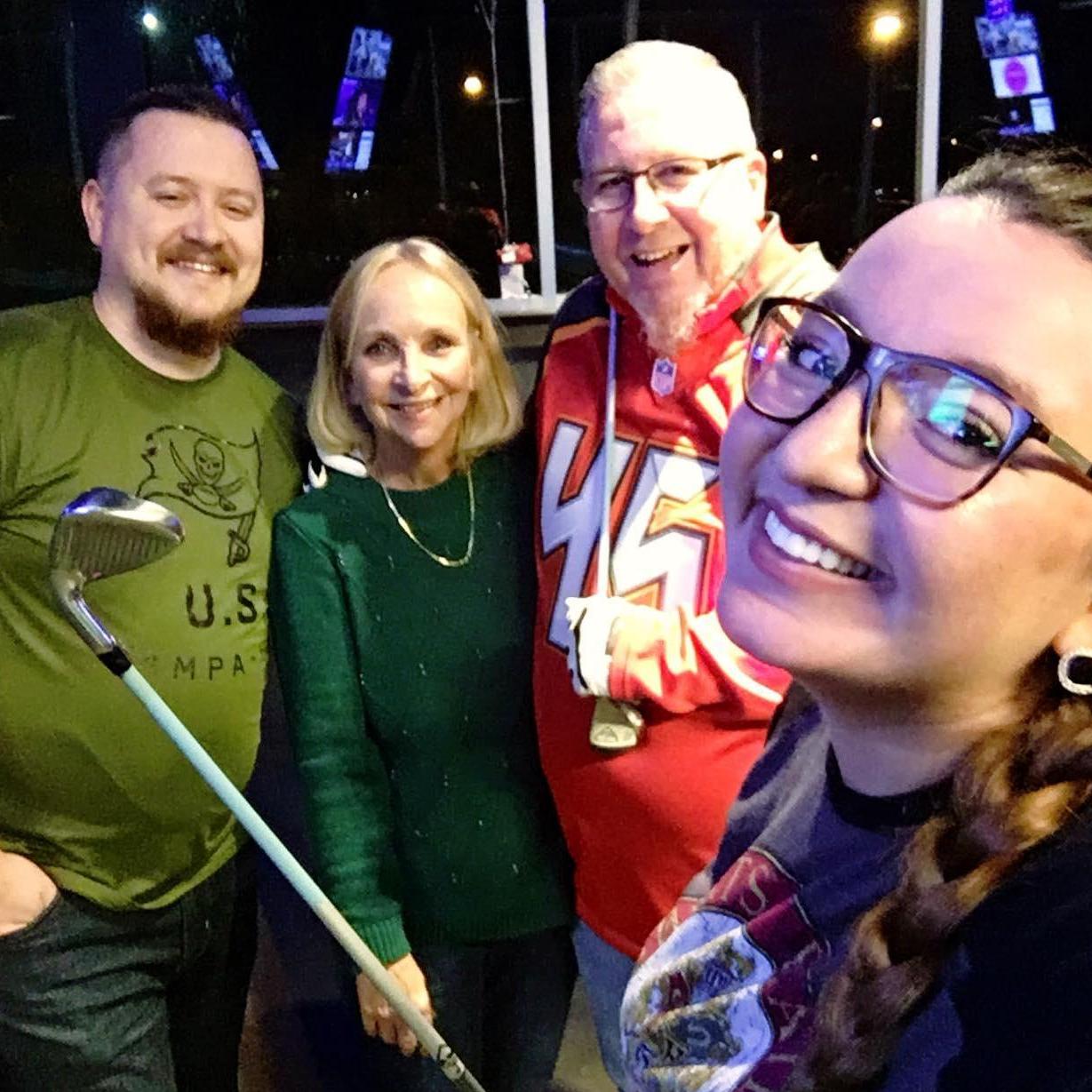 Celebrating Dad's birthday 2019 @Top Golf