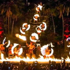 Luau experience at the resort!