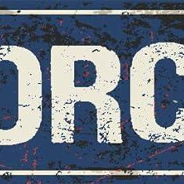 Norco Blue Grunge Style Rustic Vintage Look 8" Wide Decal Bumper Sticker for use on Any Smooth Surface