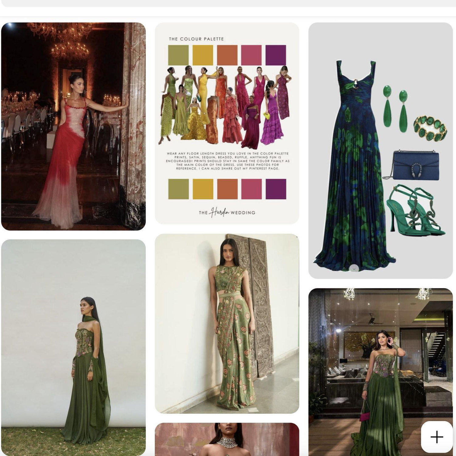 Women's reception inspo