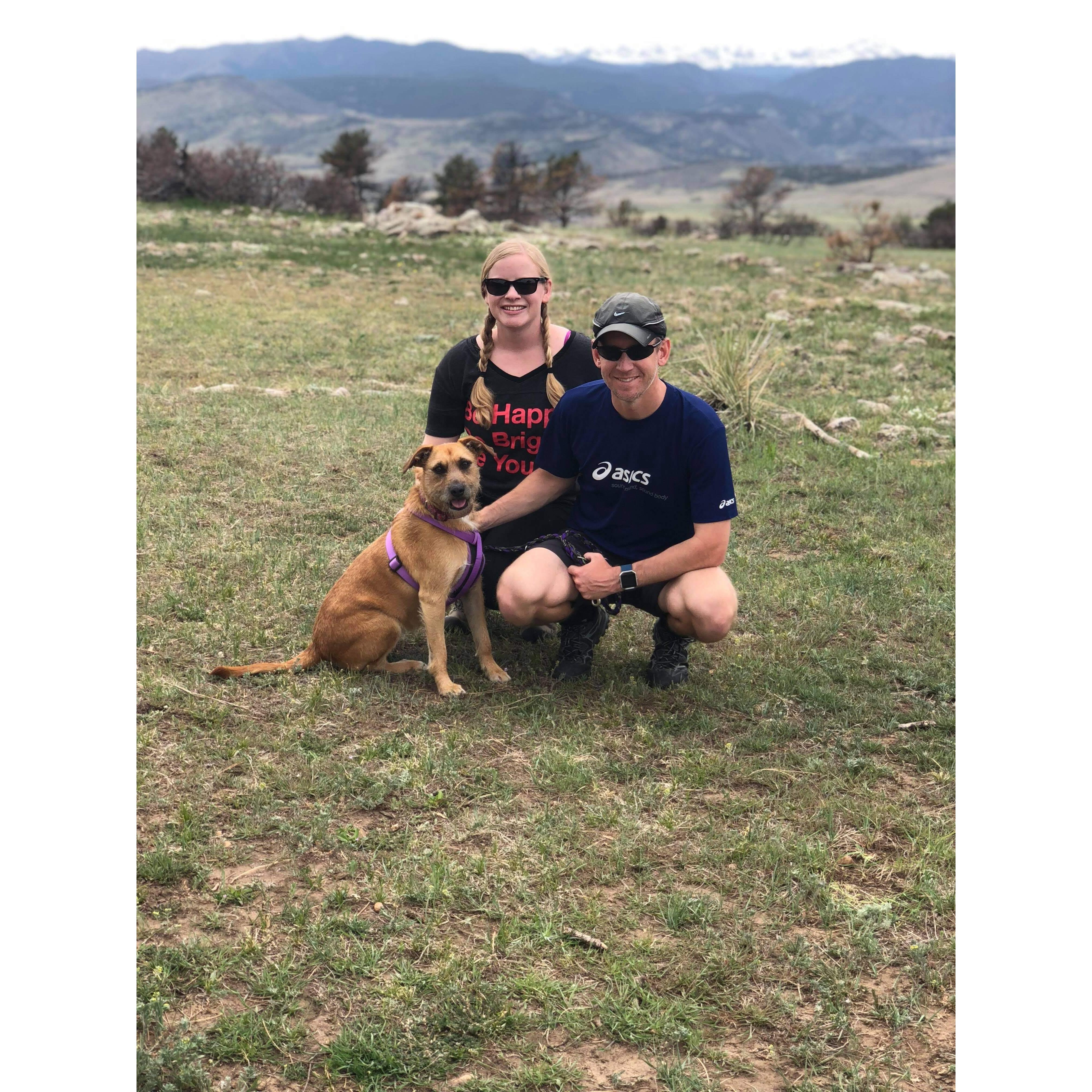 Hiking with Penny