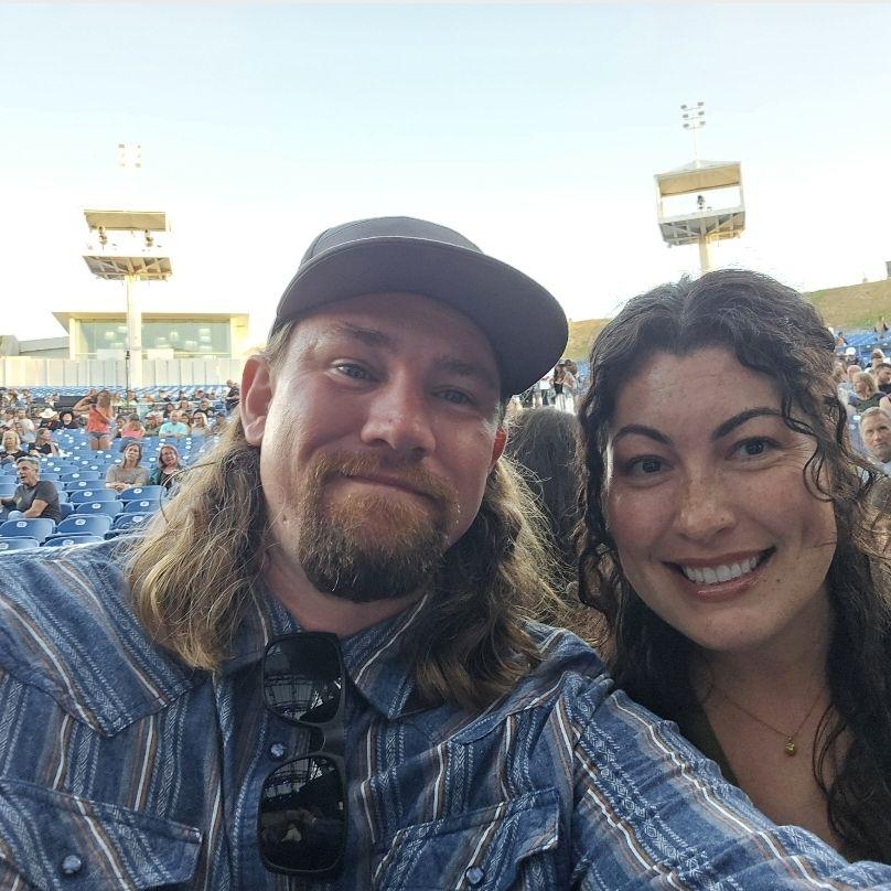 Third row at Oliver Anthony concert