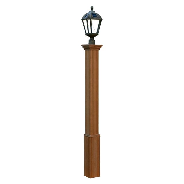 New England Arbors Trinity Composite Lamp Post