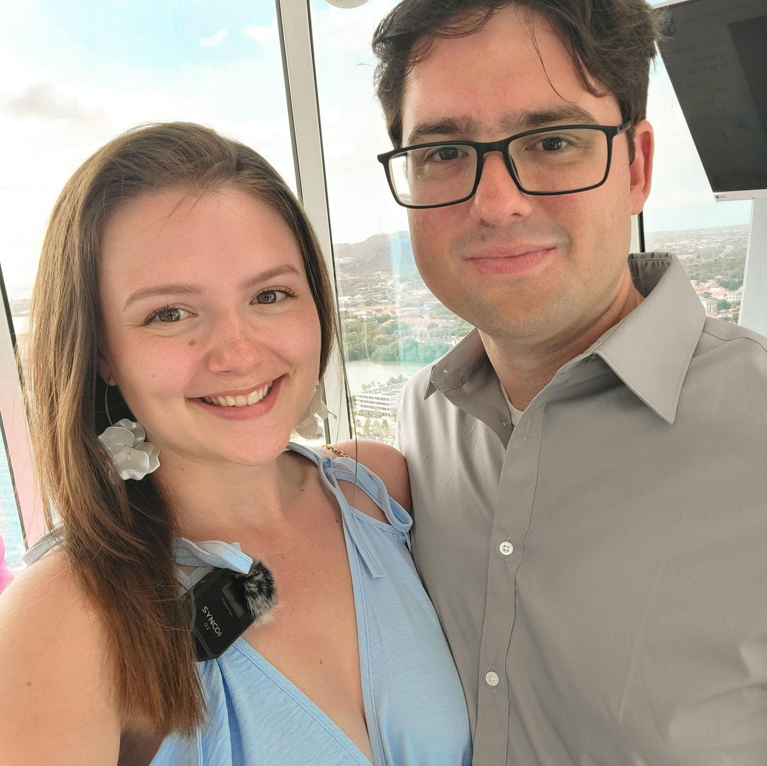Facing my height fear together on the cruises "North Star" - 2024