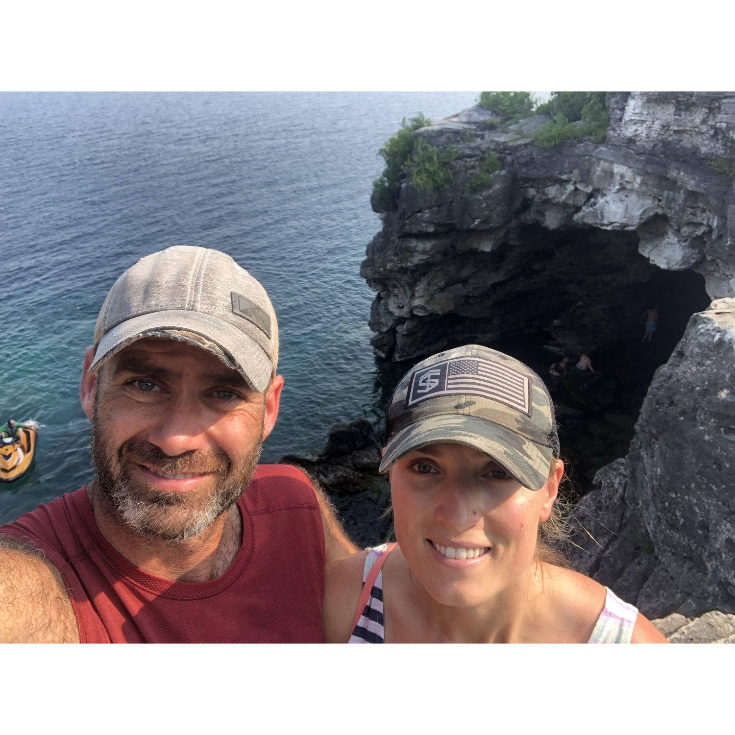 Tobermory Hike at the Grotto