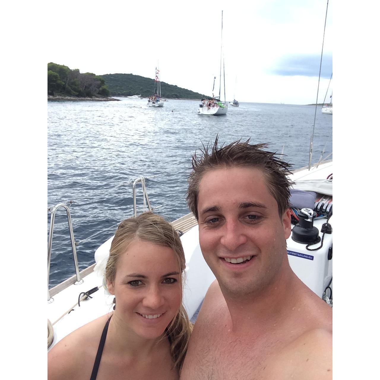 Our first “Yacht Week” in Croatia