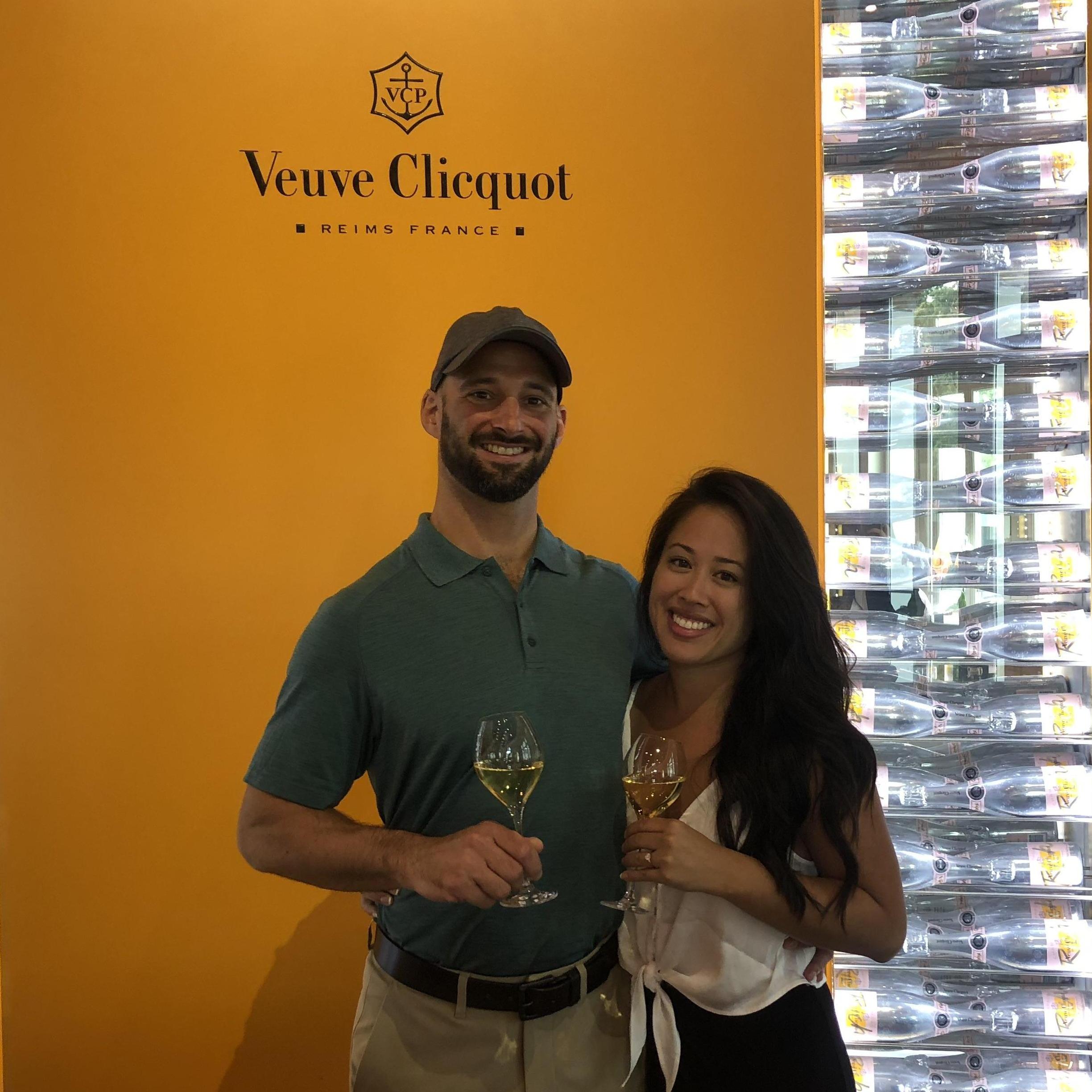 Celebrating our engagement!