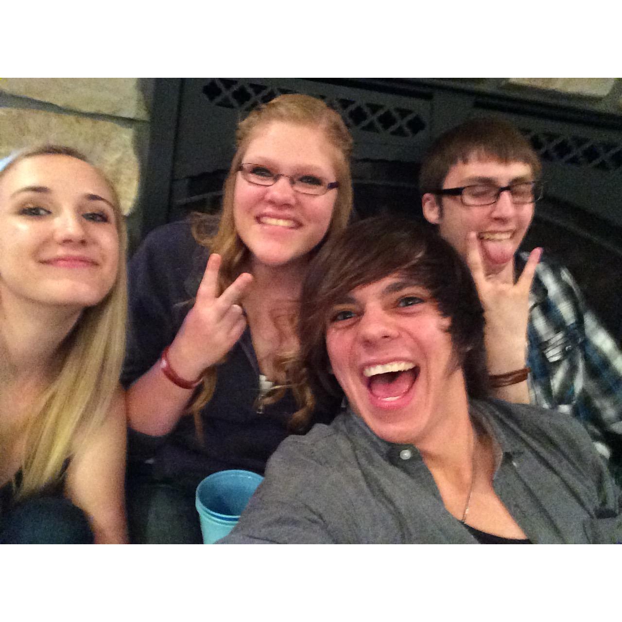 Our first bonfire together!