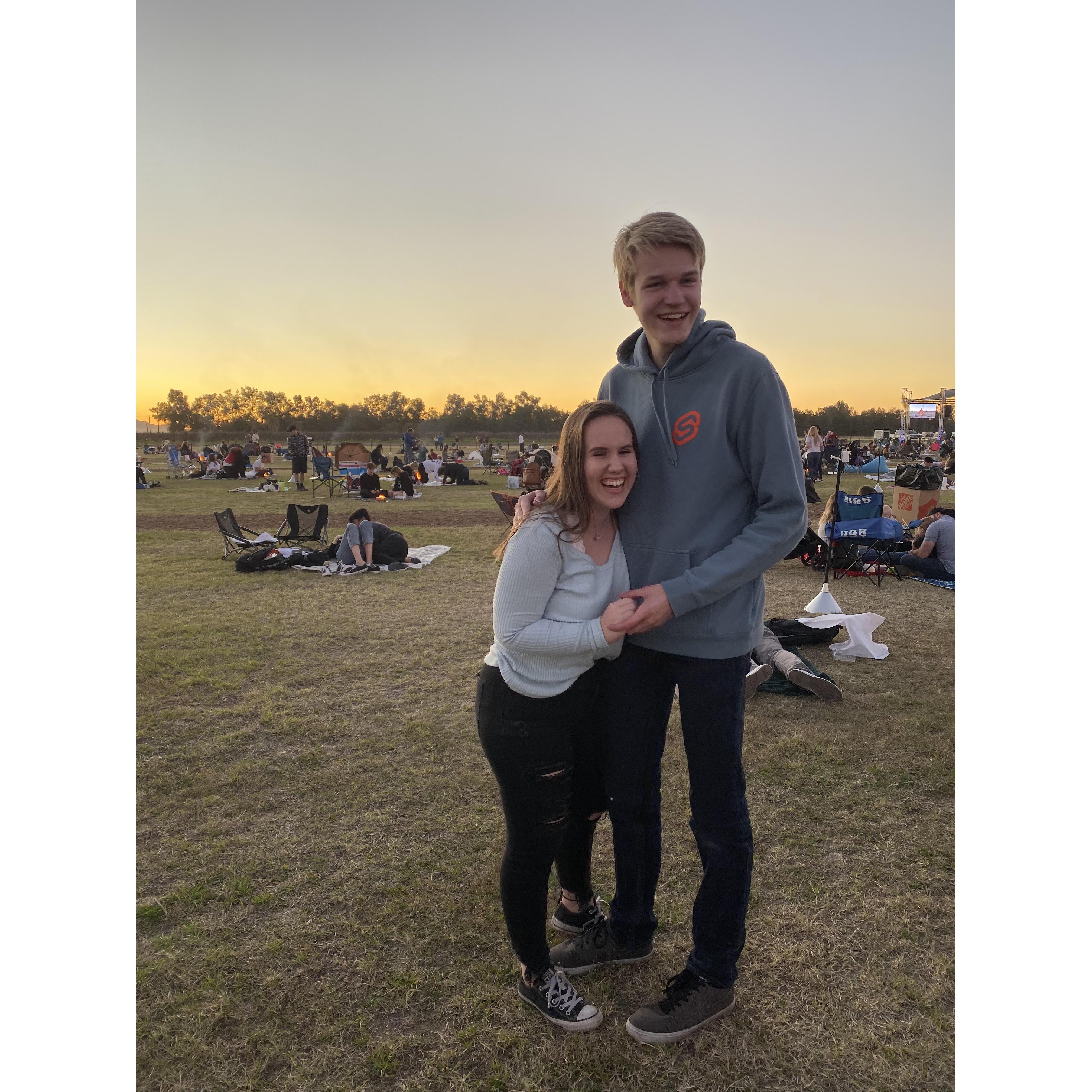 Nick and Caitlin love a good lantern festival.