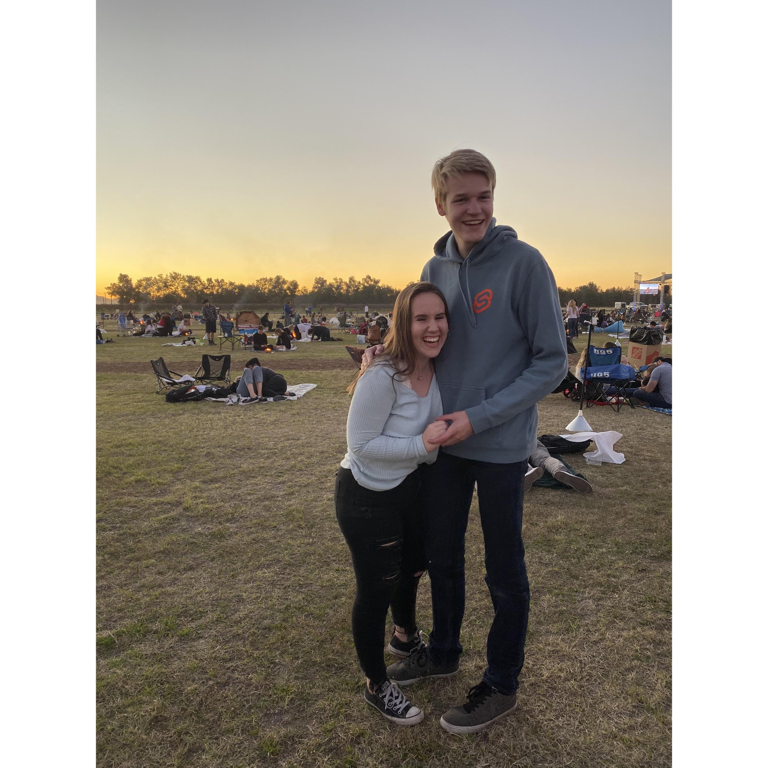 Nick and Caitlin love a good lantern festival.