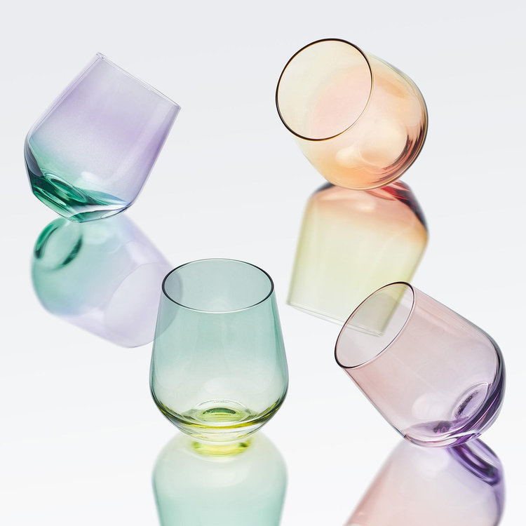 acrylic hobnail tumblers 19 oz Clear Acrylic Hobnail Bubble Cups, Set of 8 – Kate Aspen
