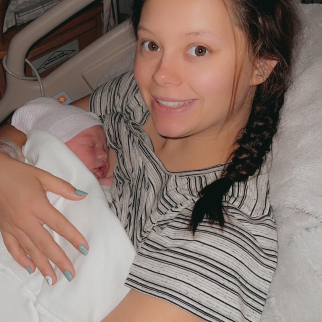 And the day he was born was unforgettable for the both of us..