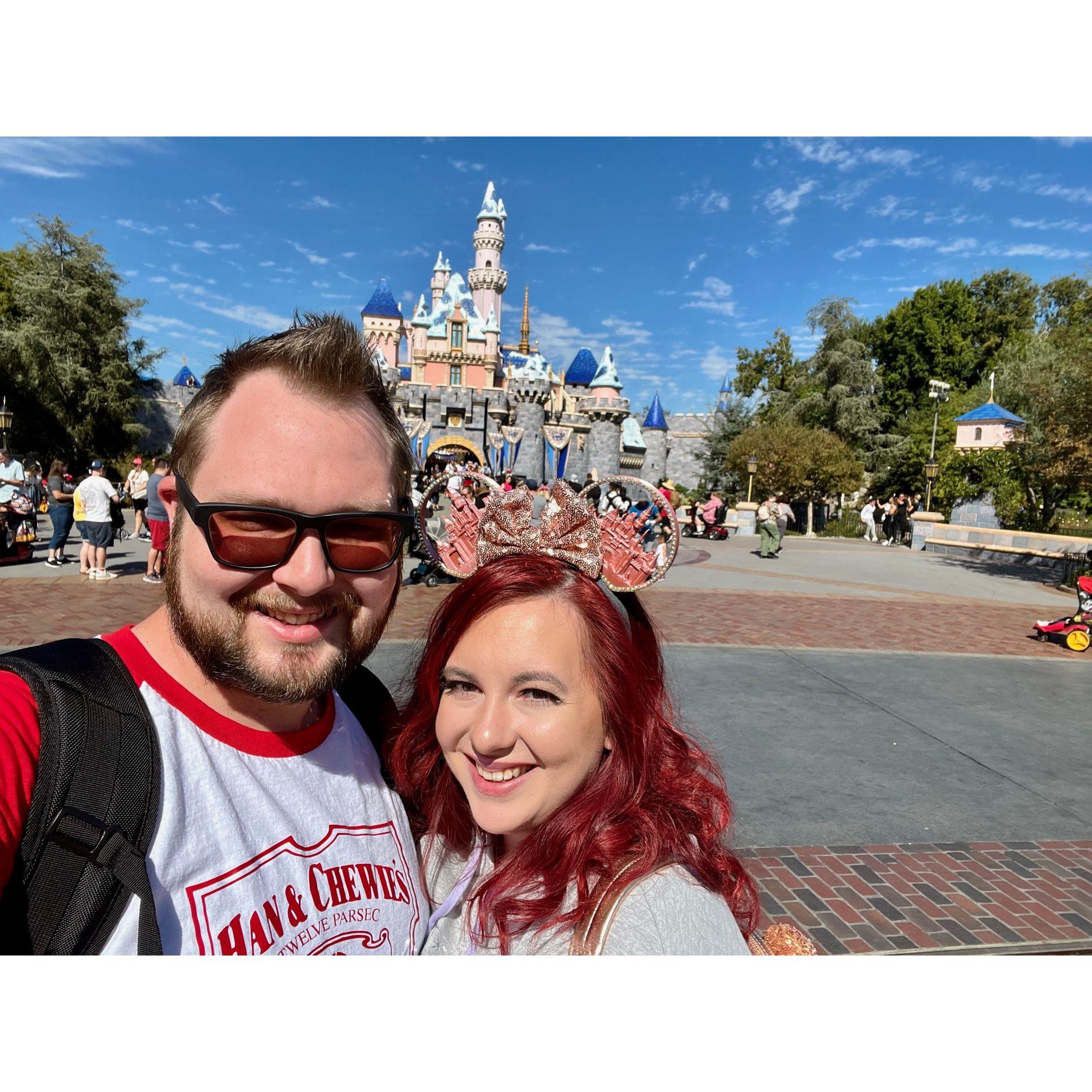 Our fourth Disneyland trip together.