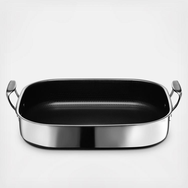 HexClad Hybrid Cookware, Roasting Pan with Rack | Zola