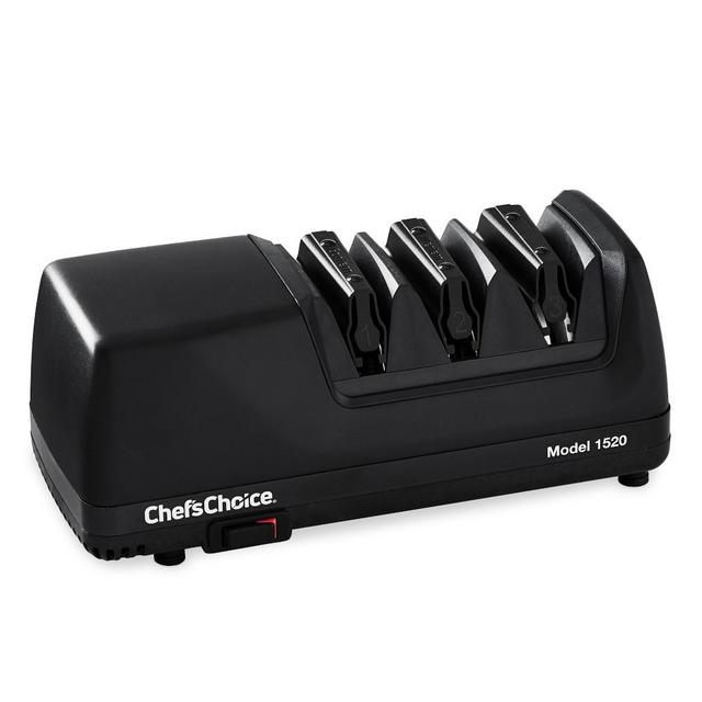 Chef'sChoice 1520 Angle Select Electric Knife Sharpener, Matte Black