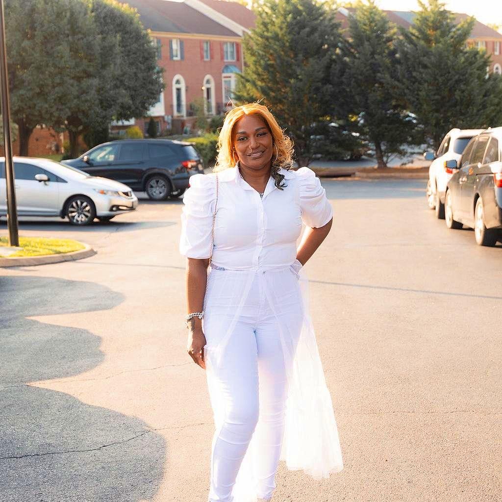 Channeling the wedding day, all white everything!