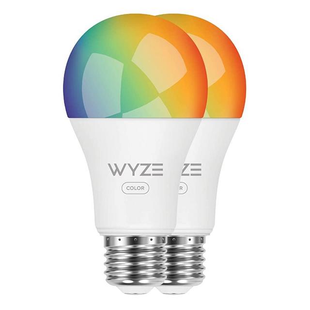 Wyze WLPA19C2PK Bulb, 2-Pack, Color