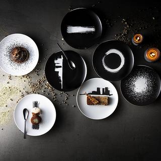 Arty Creation Round Plate, Set of 6