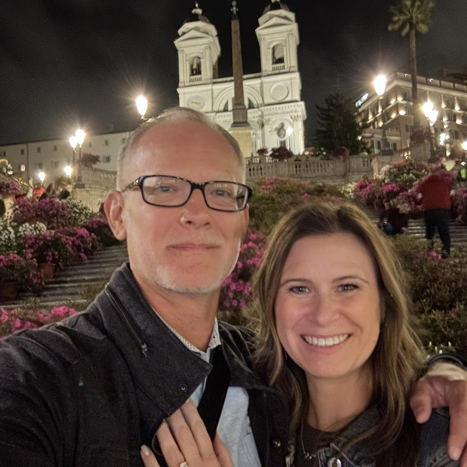 4.16.2024
Our engagement on the Spanish Steps in Rome