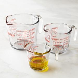 Anchor Hocking Glass Measuring Cups, Set of 3