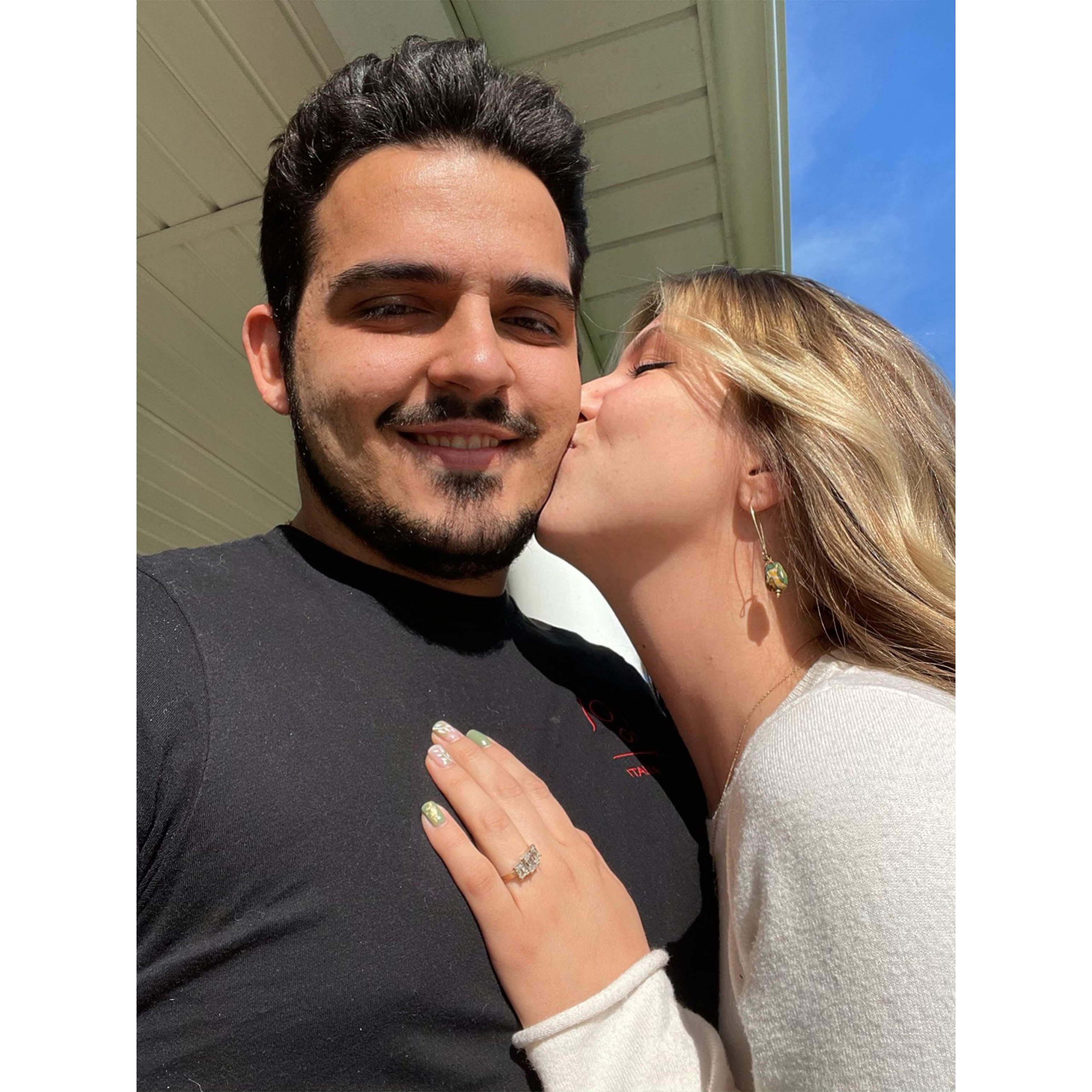 Just engaged!