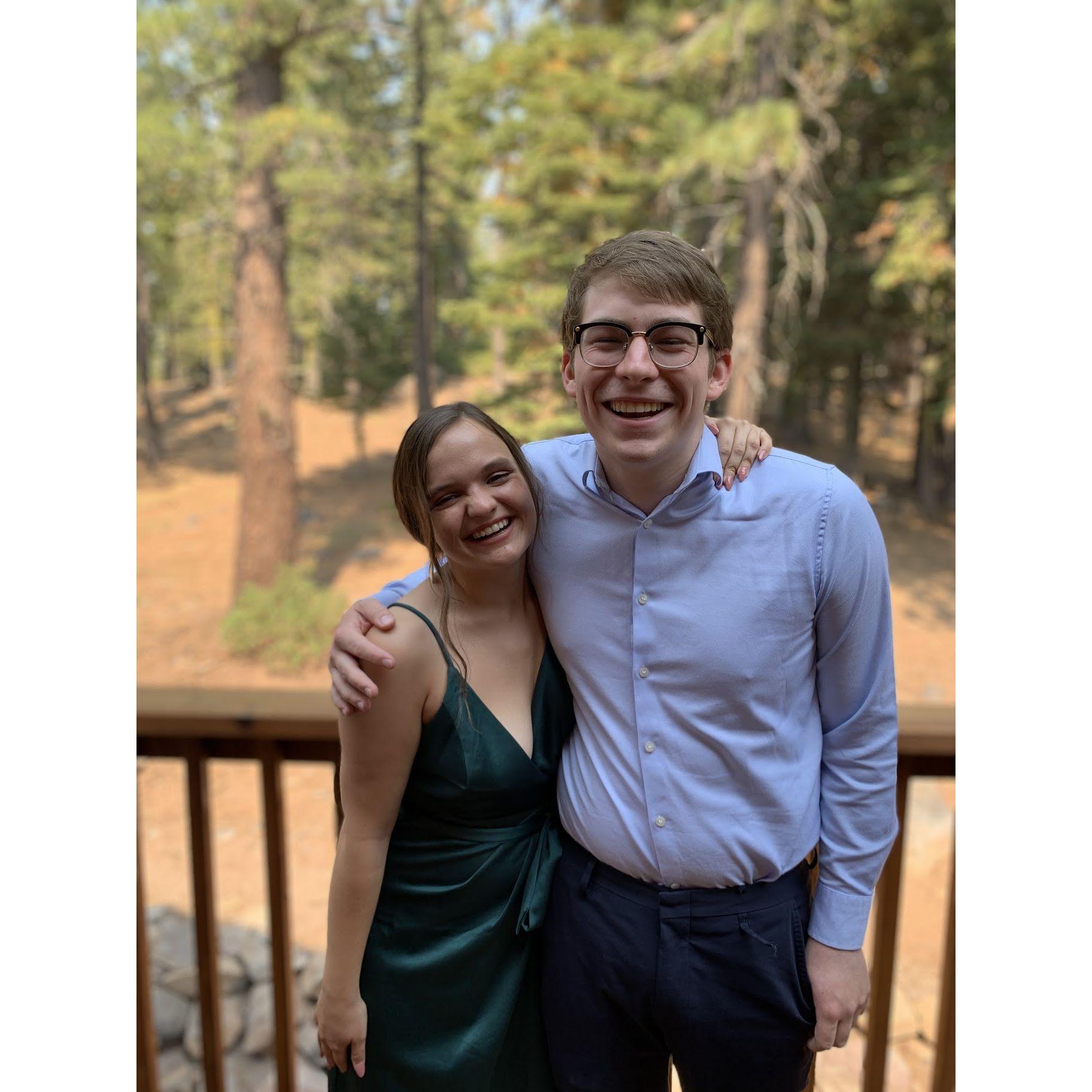 Lauren's cousin's wedding