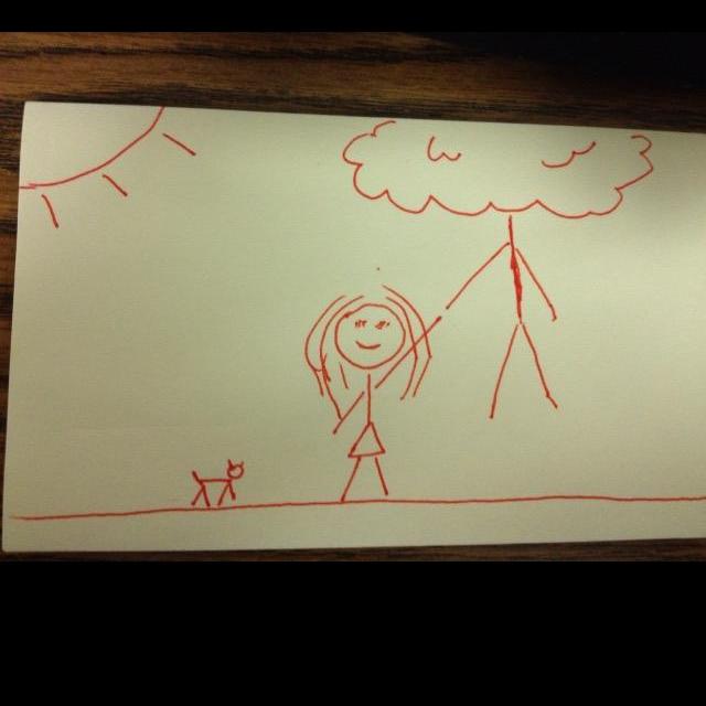 Mark depicts this for Nat.