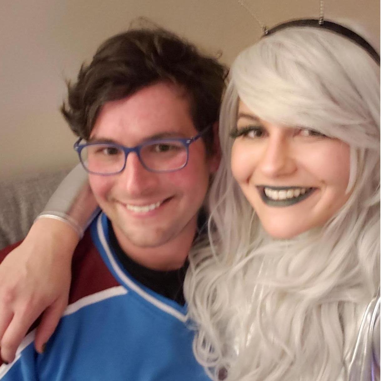 Our first photo together! Halloween 2018