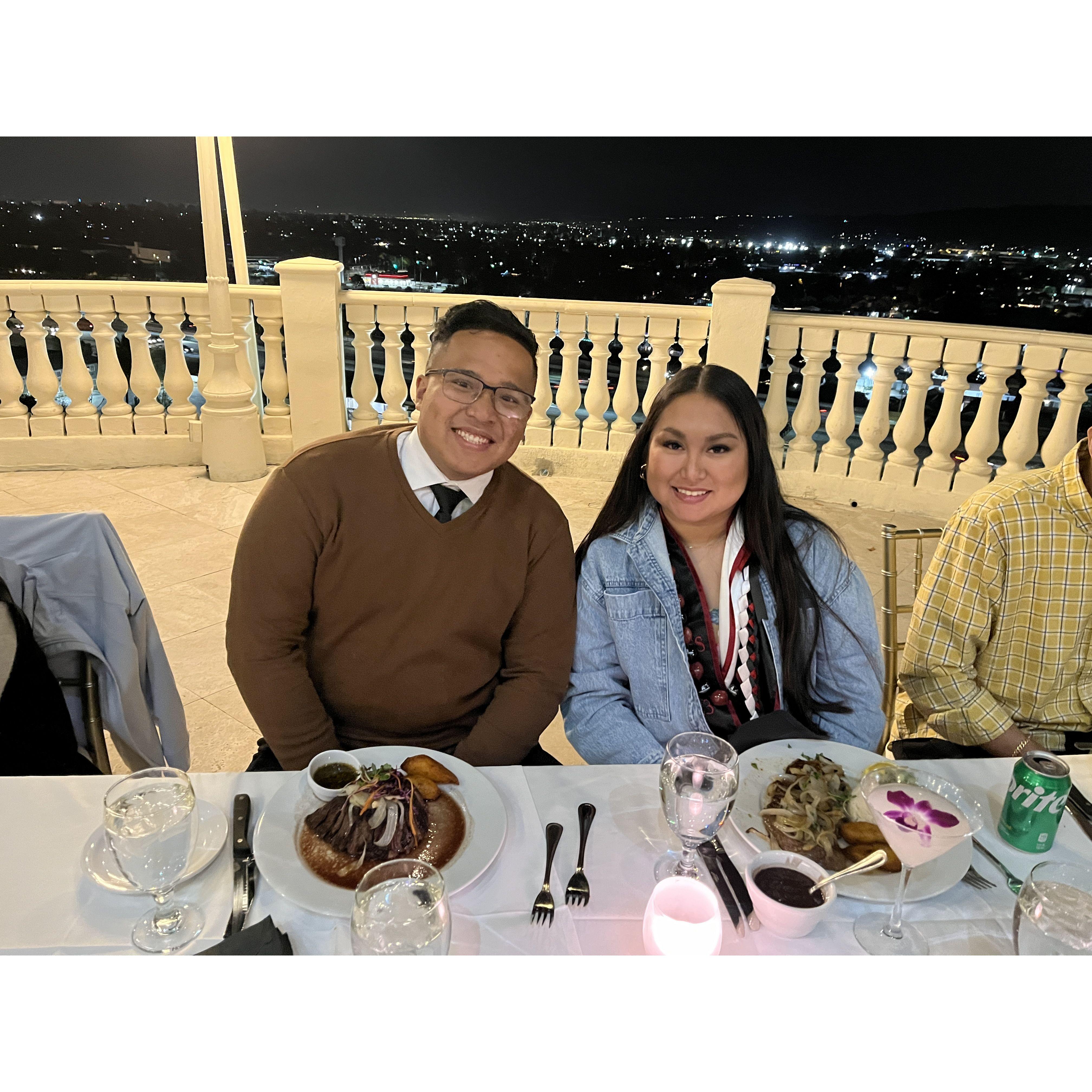 December 16, 2023 - Jasmine's Graduate Commencement Dinner Pomona, CA