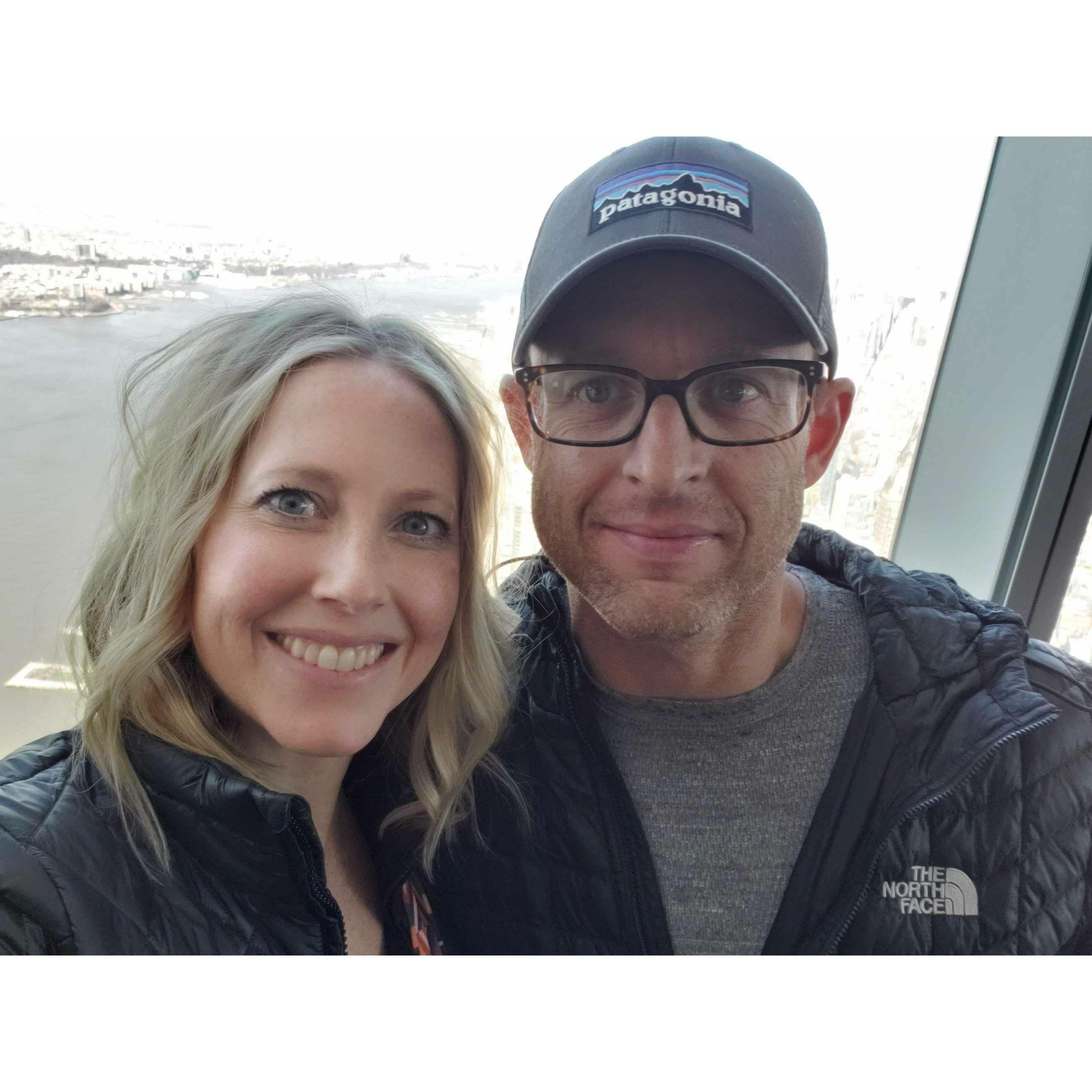 Top of the World Trade Center, NYC - March 2020 (the weekend before Covid shut down the city)