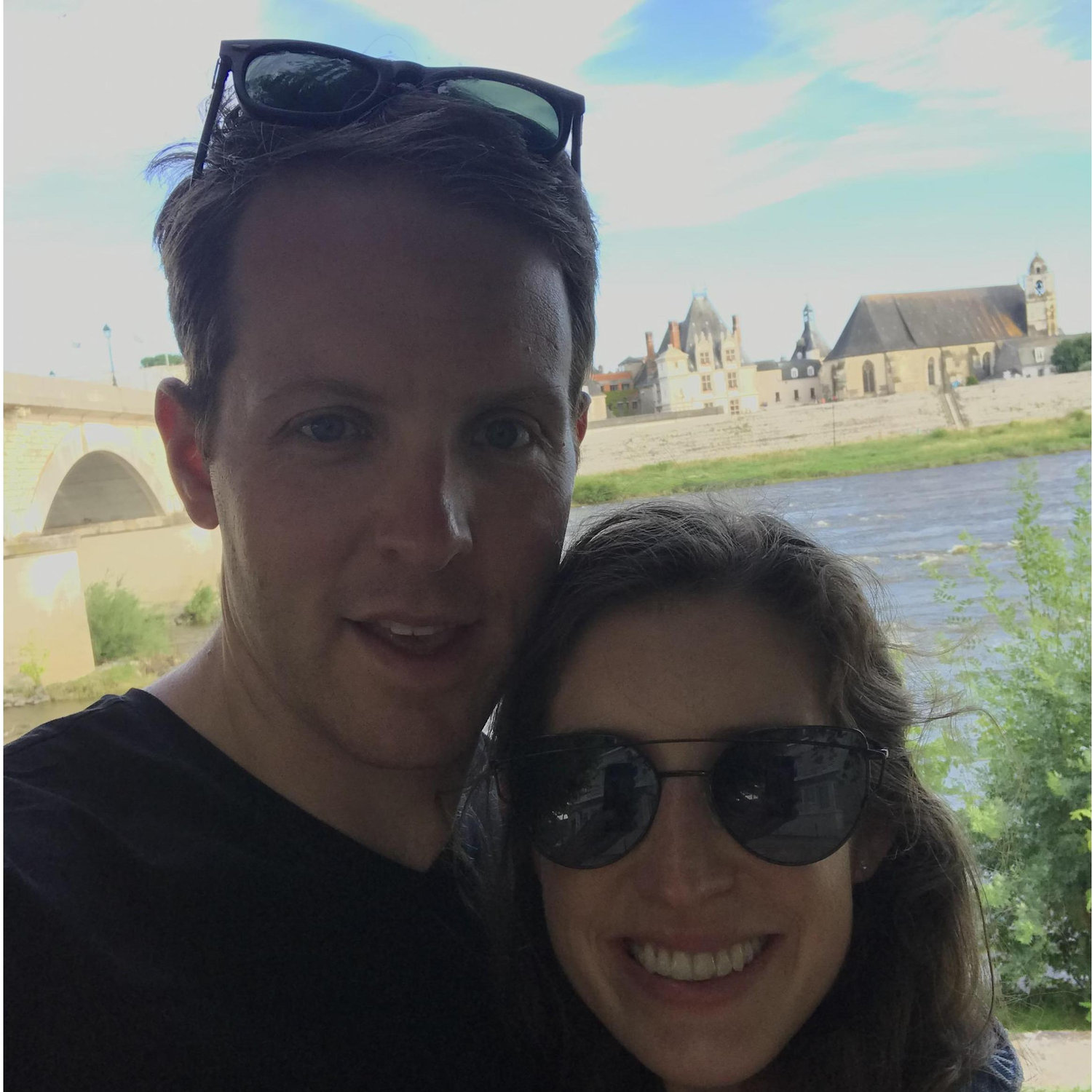 Happy campers in the Loire Valley