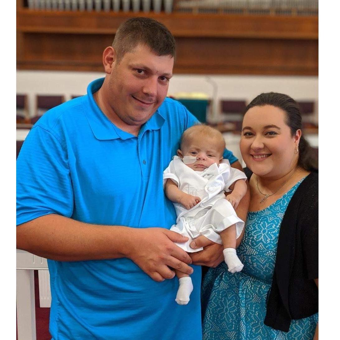 Rory's Baptism (Ben, Rory & Stacy 9/2019)