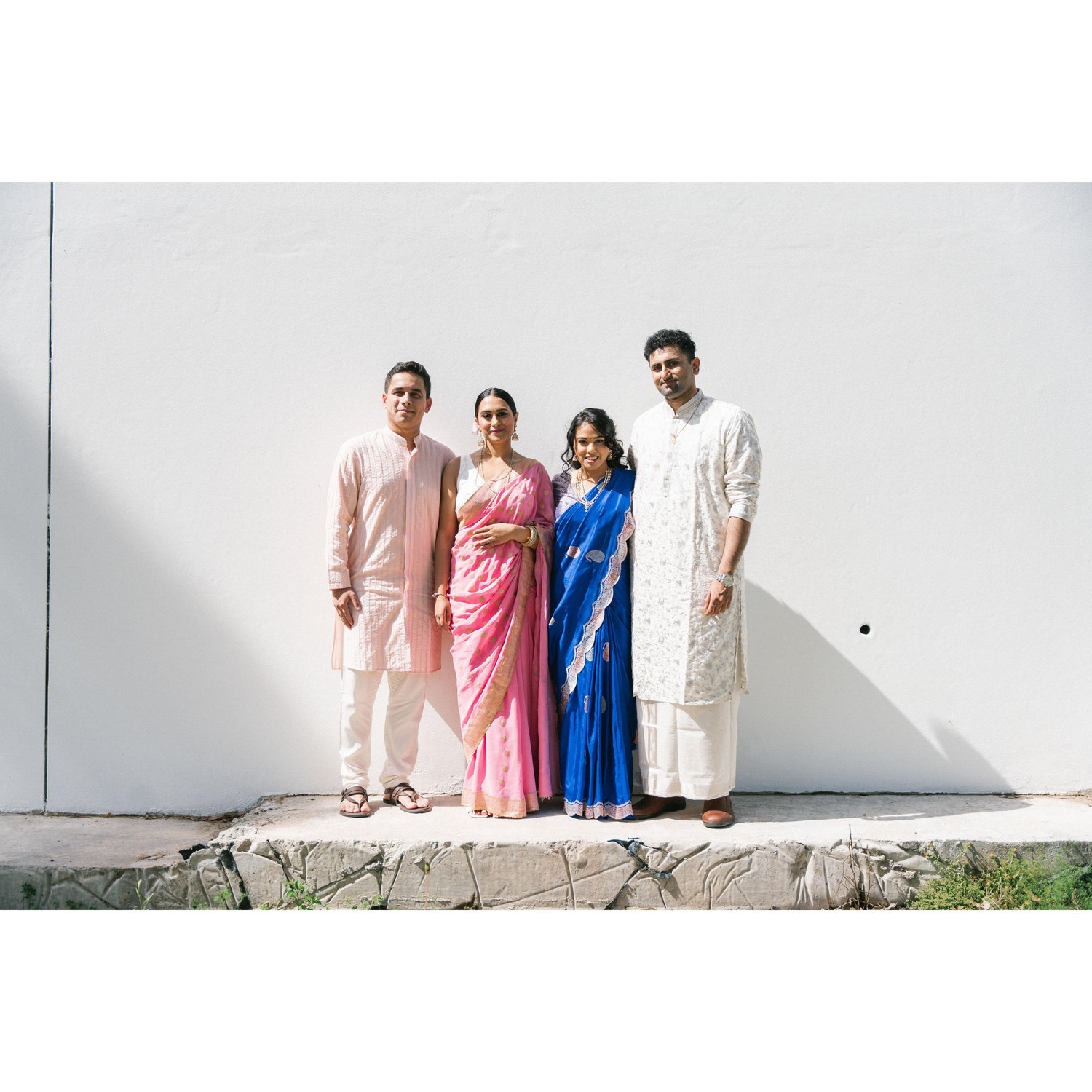 My people: sister, brother-in-law, and forever partner! :)
