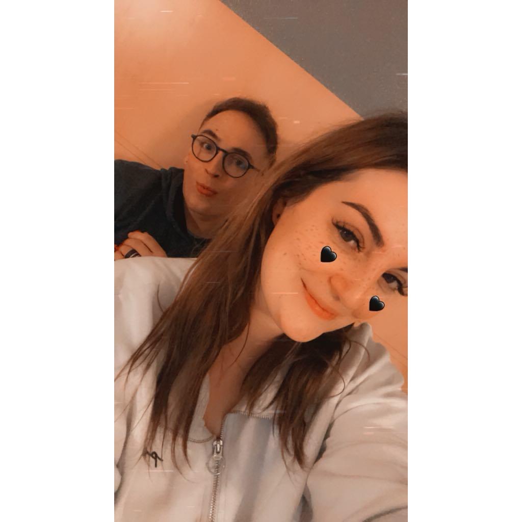 One of our first photos together after we met!
