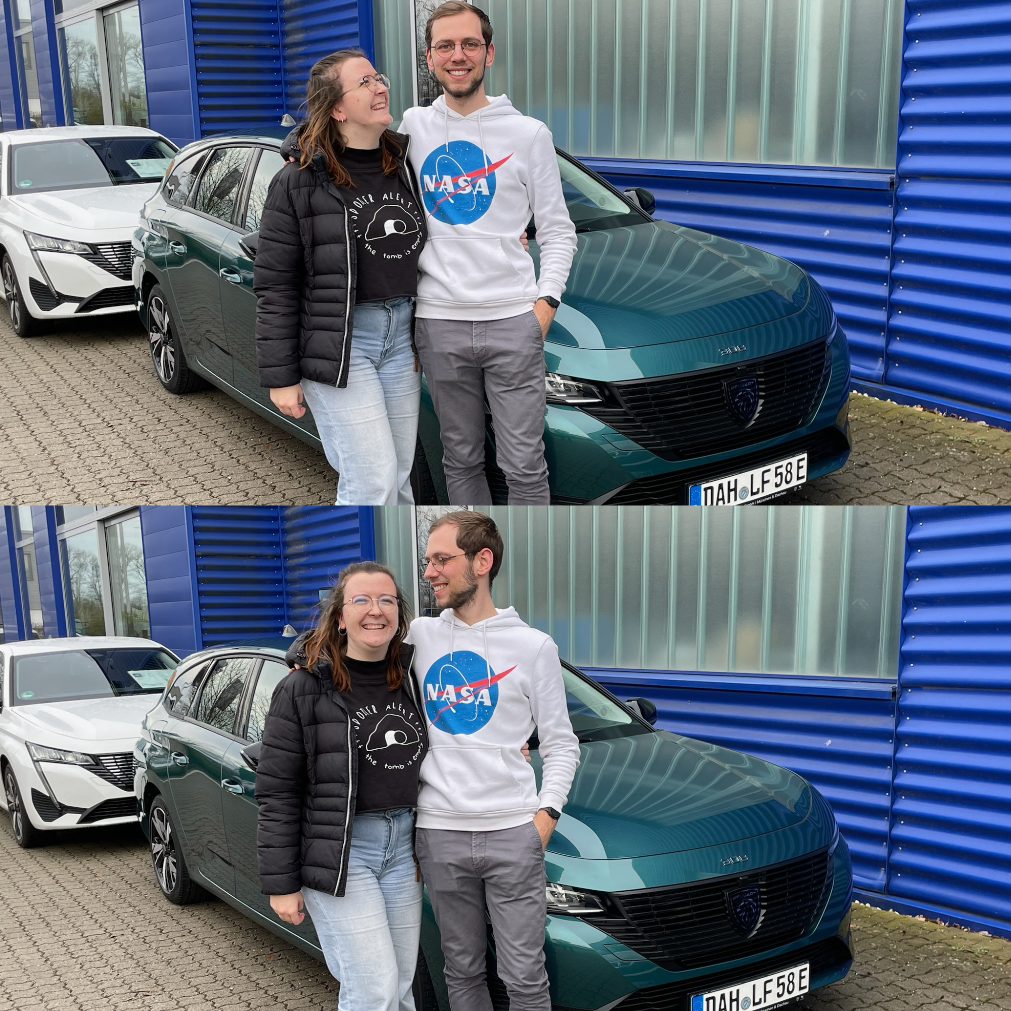 Stolze Eltern von Alfie oder auch: wir haben ein Auto gekauft