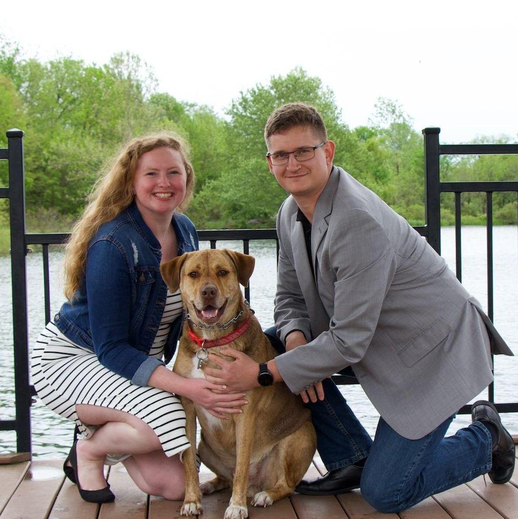 Family photos at Stephens Lake Park