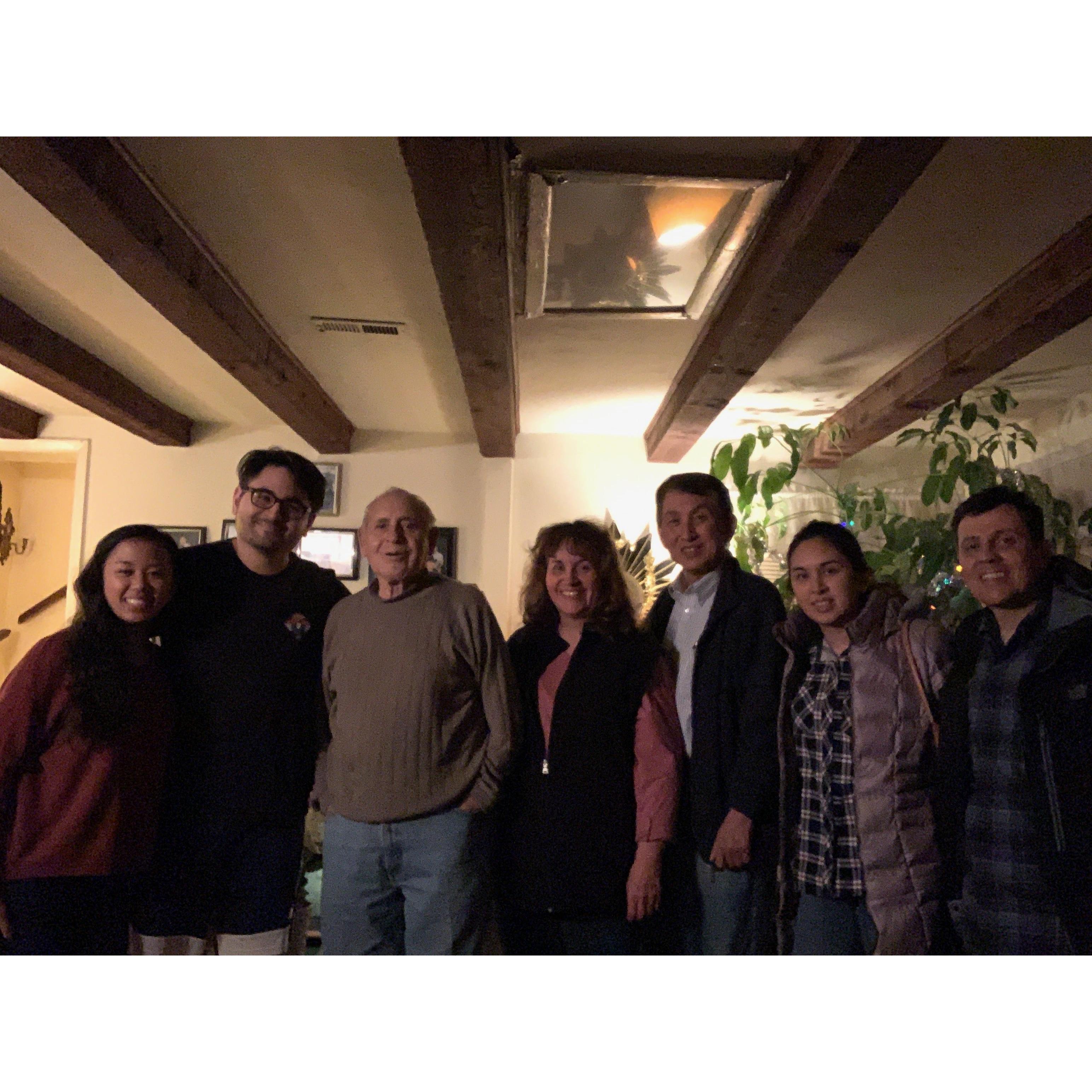 New Mexico in 2018 to meet Grandpa Joe and ask for Isaac's parents blessing to marry