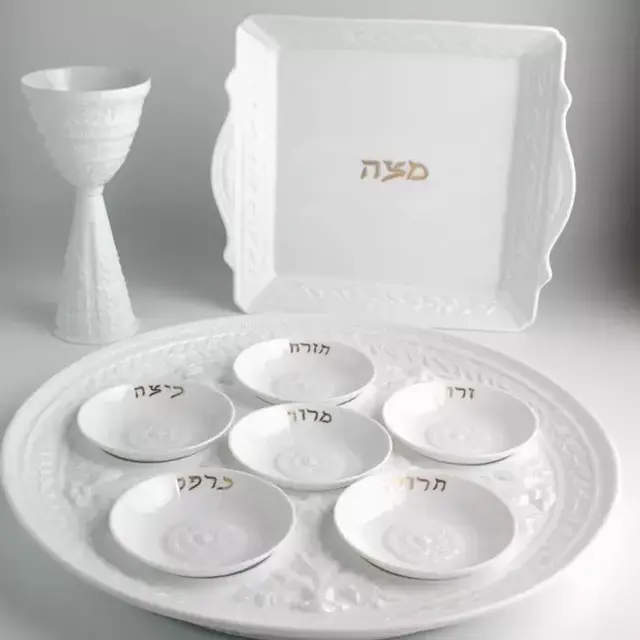 Louvre Judaica Seder Plate