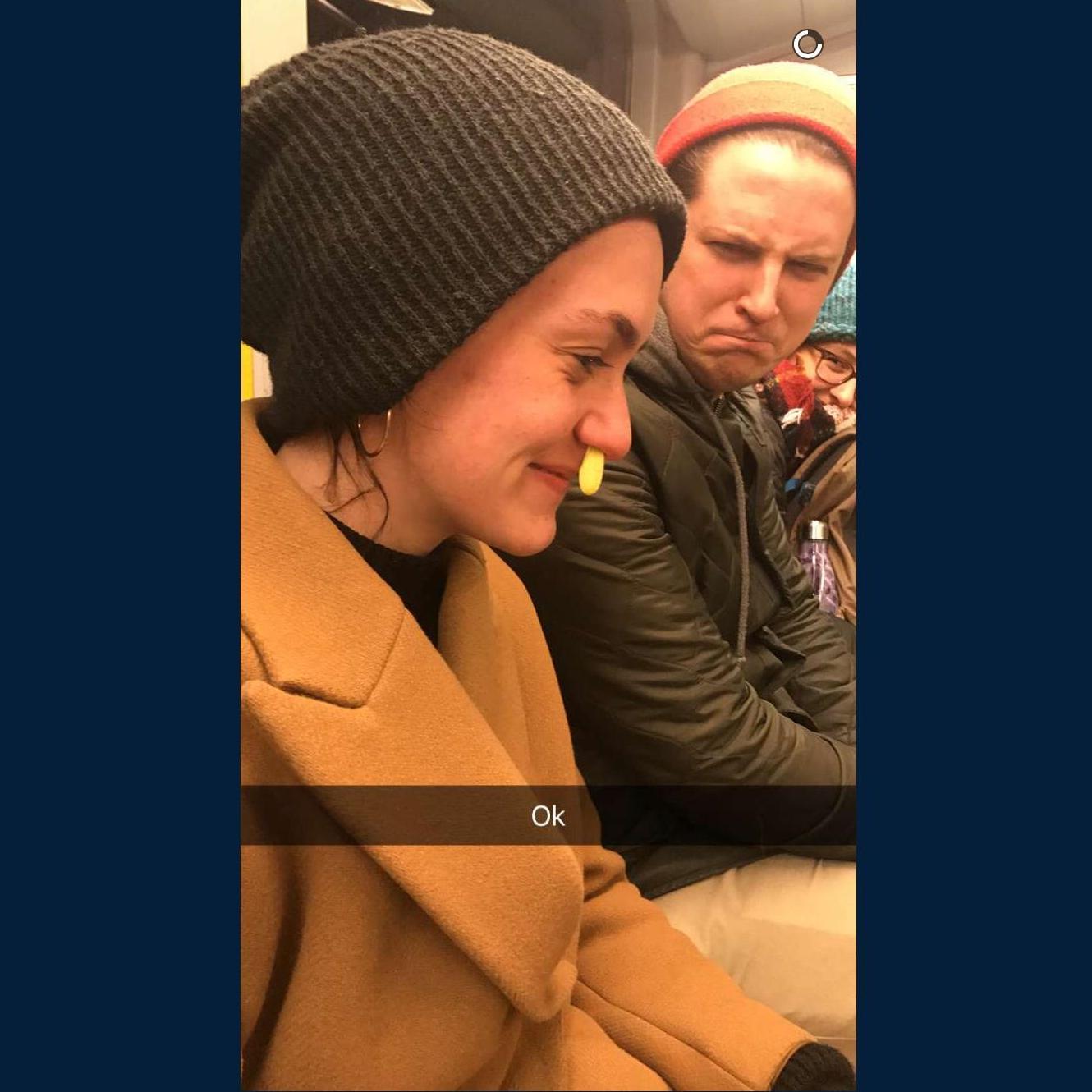 Falling in love on the T.
