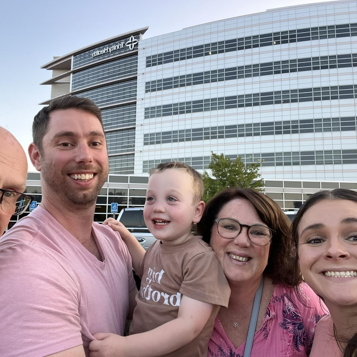 Waiting for baby charlotte !