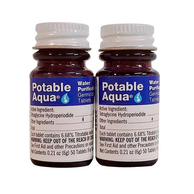Potable Aqua Germicidal Water Purification Tablets