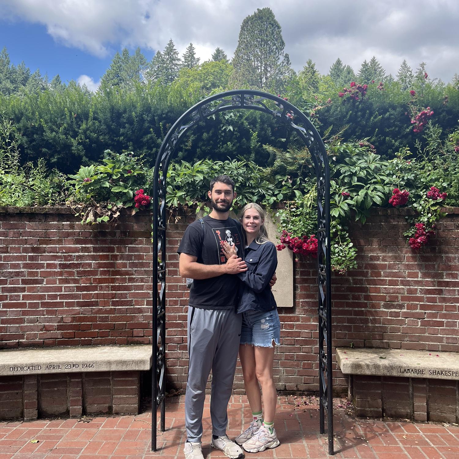 Portland Rose Garden.