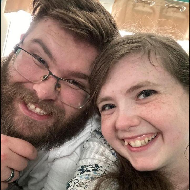 Another photo from the invites! This was a random photo we took at Rhett's house on Easter Sunday in 2023.