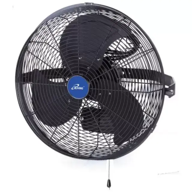 iLIVING 18-in Plug-In Indoor Wall Mounted Fan